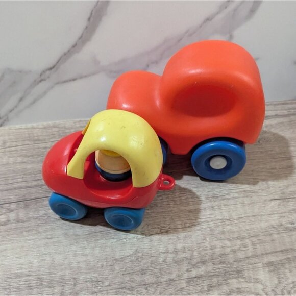 Vintage Little Tikes Chunky Toy Cars With Driver Figure clunky - Picture 3 of 9